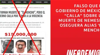 Gobierno mexicano niega que líder del CJNG haya muerto 