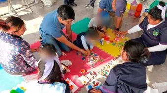 Realizan "Taller de juegos de la primera infancia" en el DIF de Cuautlancingo 