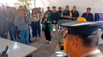 Inicia en Texmelucan campaña de canje de armas con apoyo de la SEDENA y SSP