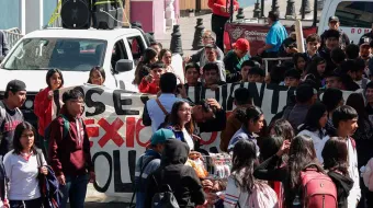 Organización estudiantil antorchista quiere más presupuesto para 150 planteles 