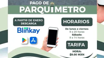 Se mantiene pago de 9 pesos por hora en Parquímetro de Texmelucan