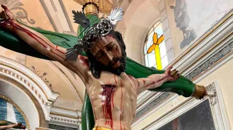 Renació el esplendor del Señor del Calvario de Izúcar tras histórica restauración