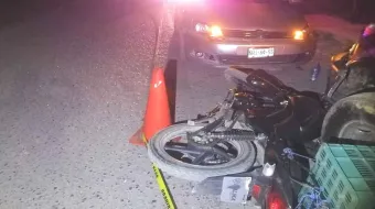 Conductor ebrio arrolla a motociclista en Xicotepec; es remitido al C2
