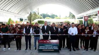 Entrega Pepe Chedraui infraestructura educativa integral en el CENHCH