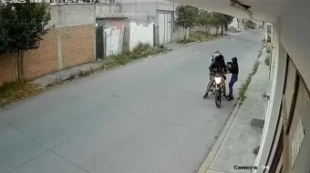 Video capta asalto en Hueyatzacoalco: Pobladores piden acción ante ola de robos