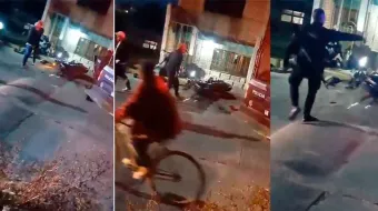 Motociclista grave tras choque con camioneta en San Felipe Teotlalcingo