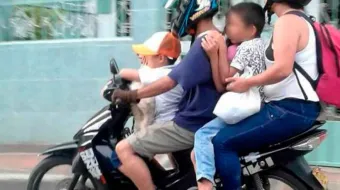 En Puebla, los NIÑOS tendrán prohibido conducir y viajar en motos