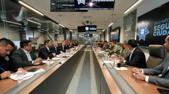 Refuerzan estrategias durante Mesa de Seguridad en la capital 