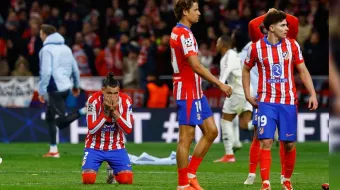 Atlético queda fuera de la Champions tras polémico penal. Real Madrid avanza 