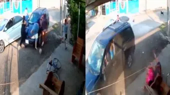 Familia atropellada frente a su hogar en Yucatán, el conductor huyó