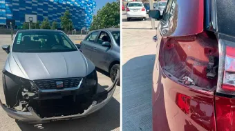 Fotos. RATAS desvalijan autos de Maestros en el Estadio Cuauhtémoc