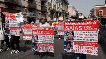 Familiares de Isaías exigen resultados a la Fiscalía; cumplió 23 días desaparecido