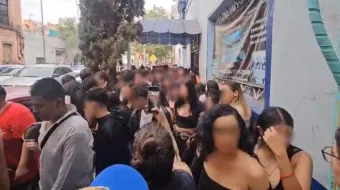Autoridades irrumpen evento masivo con 800 jóvenes en la colonia Guerrero