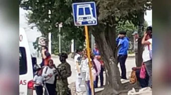 Detienen en Texmelucan a dos hombres por robo a tienda Chedraui