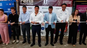 Inaugura Omar Muñoz “Primera Feria Profesiográfica” en Cuautlancingo