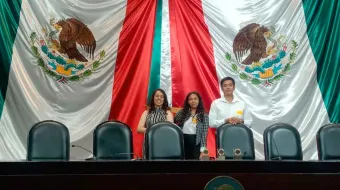 Durante el Foro Nacional IMPACTA 2025, en el que participaron estudiantes BUAP y la doctora Patricia Mendoza de la FCFM
