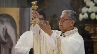 Tomás López Durán llamó a feligreses a orar por el nuevo Papa León XIV