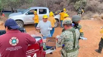  Incendio en Chilac y Miahuatlán sin control