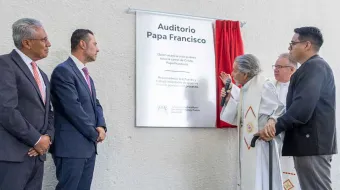 IBERO Puebla inaugura el Auditorio Papa Francisco: un espacio para el diálogo y la formación