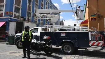 Negaron autoridades inconformidades de comerciantes por el retiro de sus videocámaras