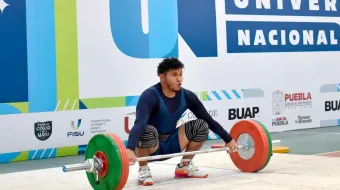 En levantamiento de pesas la BUAP obtiene cinco medallas