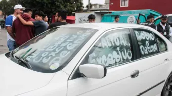 Otro bloqueo más en la capital por alto cobro del servicio de grúa
