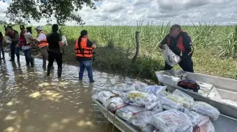 Por deslaves y bloqueos se instalará bodega con alimentos en la Sierra Norte para apoyar a comunidades