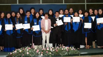 Preside Rectora Lilia Cedillo ceremonias de graduación