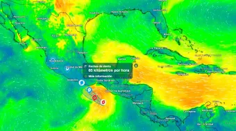 Tormenta Tropical Erick amenaza el sur de México con lluvias intensas, vientos fuertes y alto oleaje