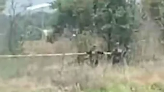 Hallan cuerpo embolsado en Huejotzingo; Fiscalía realiza diligencias