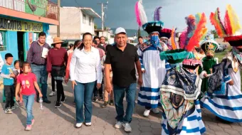 Ariadna Ayala entregó a San Juan La Sabana nuevo tanque elevado