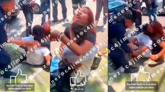 Una joven llora para evitar detención de su pareja tras robo en Gustavo A. Madero: “Yo también robé”