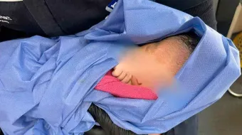 Nació bebé con el Dr Simi, dentro de una farmacia Similares de Atlixco 