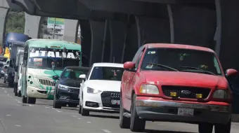 Patrullajes, puntos de control y monitoreo contra delincuencia en la autopista México-Puebla