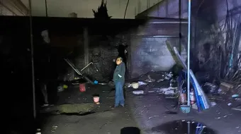 Explosión de pirotecnia destruyó bodega en Moyotzingo