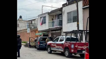 Persecución en Texmelucan acaba en choque contra taller de bicicletas