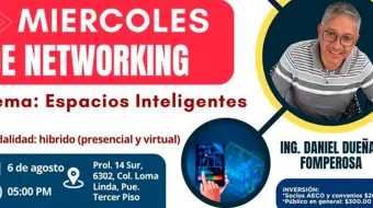 “Miércoles de Networking” este 6 de agosto en la AECO