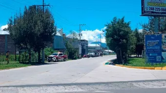 Catearon autoridades sospechosas bodegas en Texmelucan 