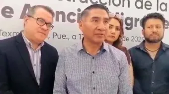 Reciben orientación los migrantes deportados de Texmelucan 