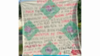 Alerta en Metlaltoyuca: colocan manta con amenazas contra autoridades en Puebla