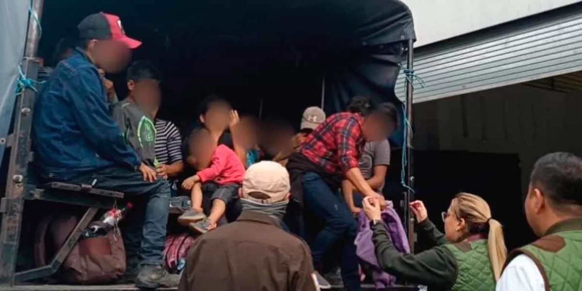 Hallaron en Yehualtepec a 491 migrantes, 52 menores viajaban solos