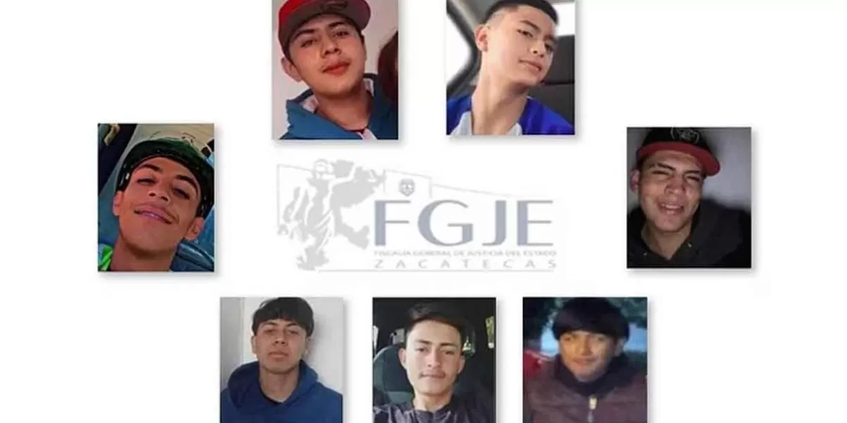 Localizan sin vida a 6 de los 7 jóvenes desaparecidos en Zacatecas
