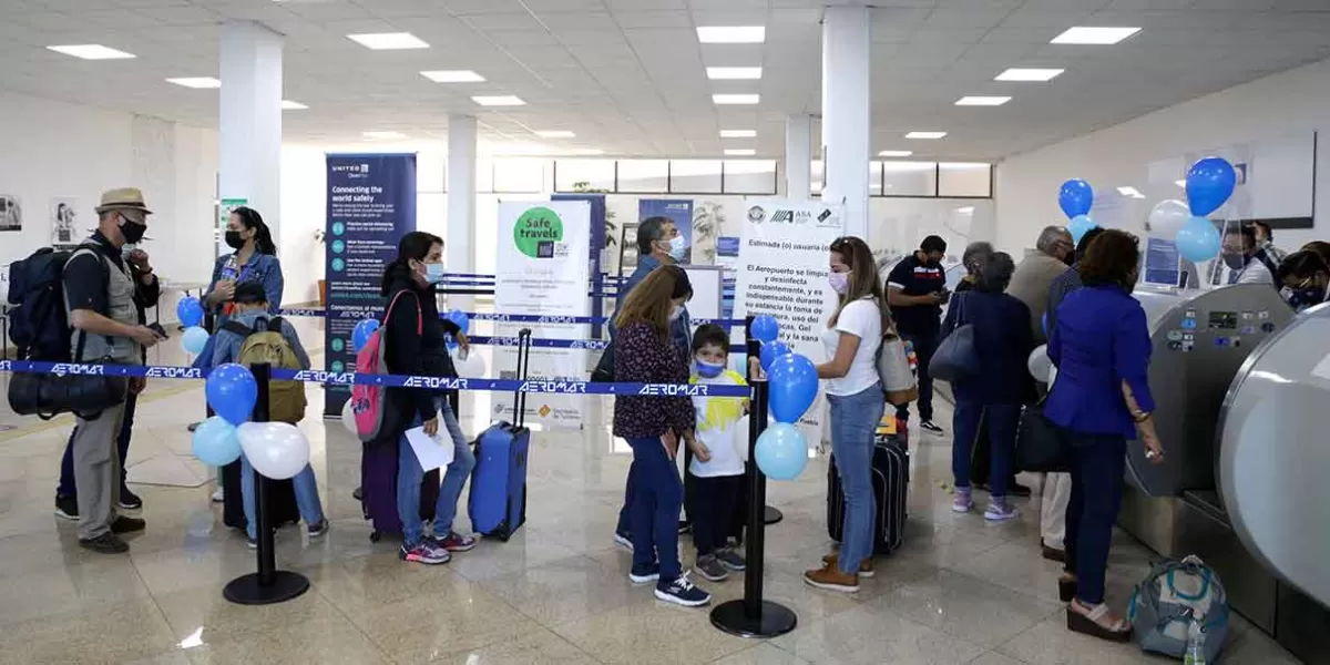 Aeropuerto de Puebla reportó incremento del 17.2% en atención a pasajeros