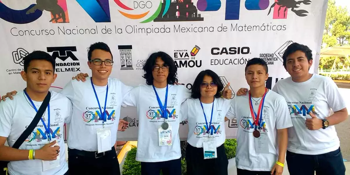 Alumno de la BUAP logra el segundo lugar nacional en la XXXVII Olimpiada Mexicana de Matemáticas