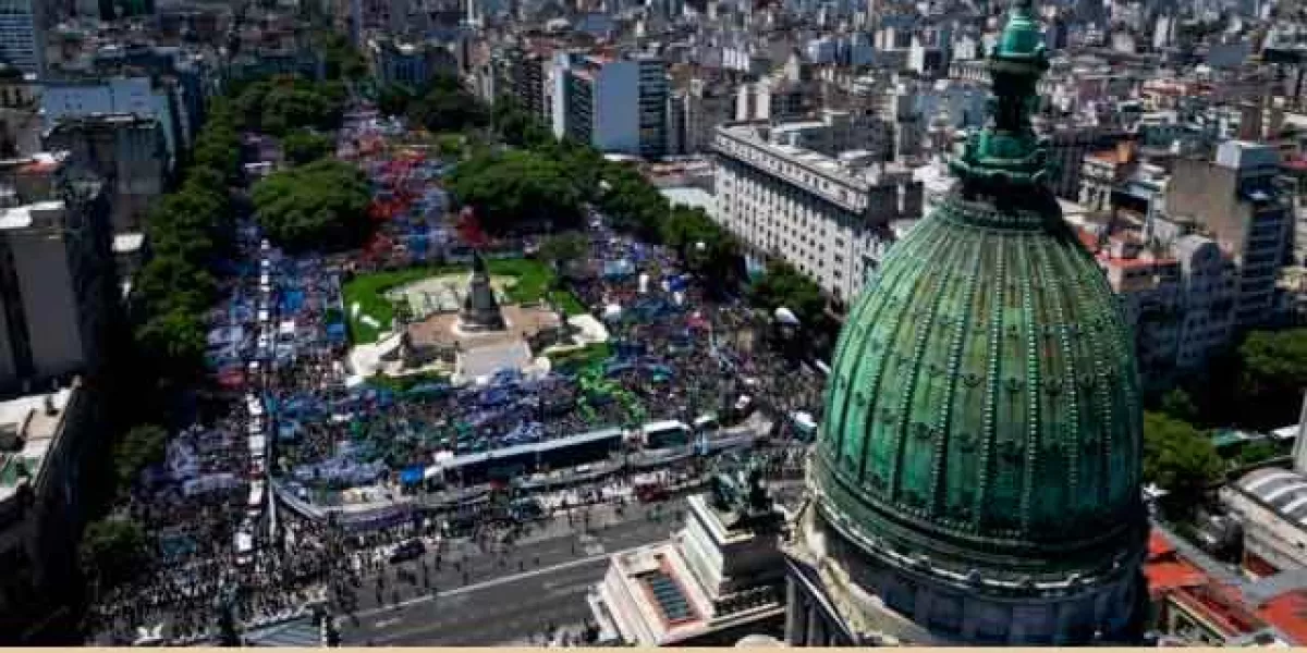 En Argentina. 3 claves del paro nacional contra las reformas de Milei tras 45 días de gobierno