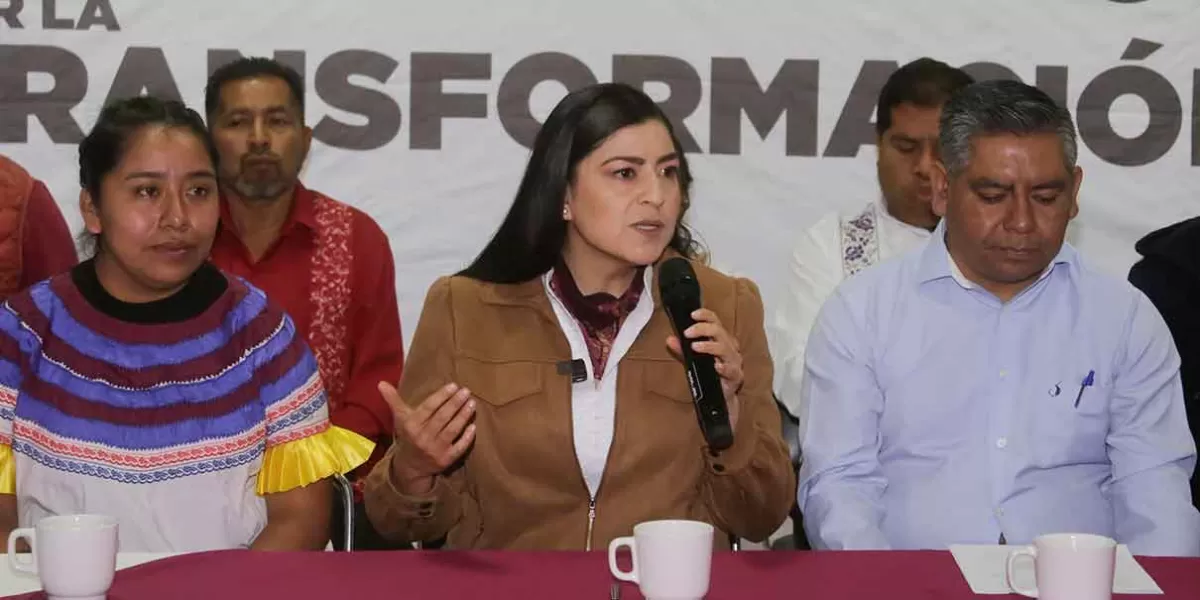 Claudia Rivera enfocada en ganar proceso interno de Morena; quiere alcaldía