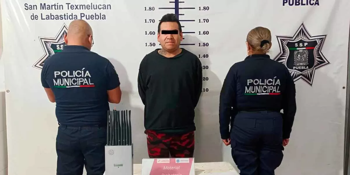 Policías de Tecaltzingo detienen a sujeto por portación ilegal de arma