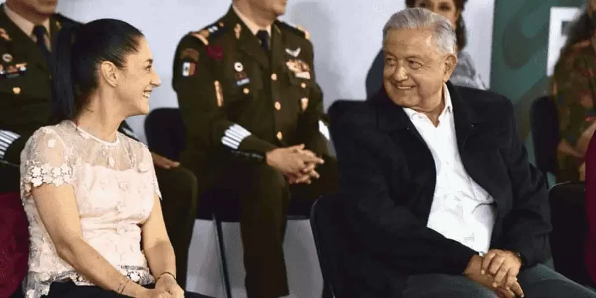 Obrador se reunirá hoy con Claudia Sheinbaum en Palacio Nacional