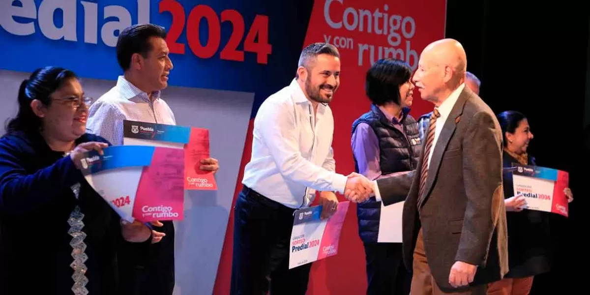 Ayuntamiento de Puebla entrega premios del Sorteo Predial 2024