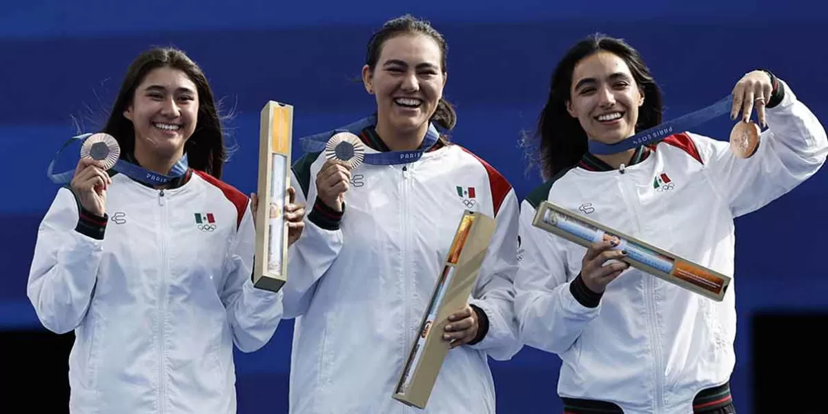 Mexicanas de tiro con arco ganan bronce en París 2024